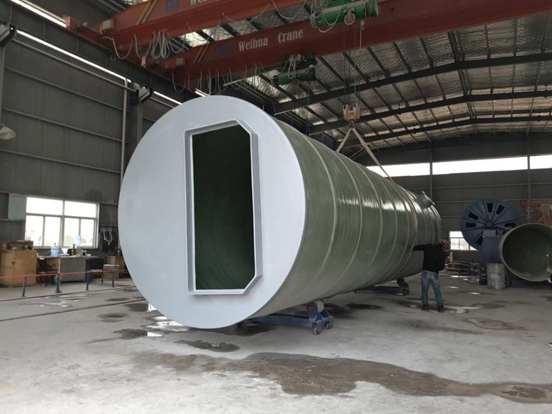 GRP一體化預製泵站-輕質材料-便於搬運和安裝